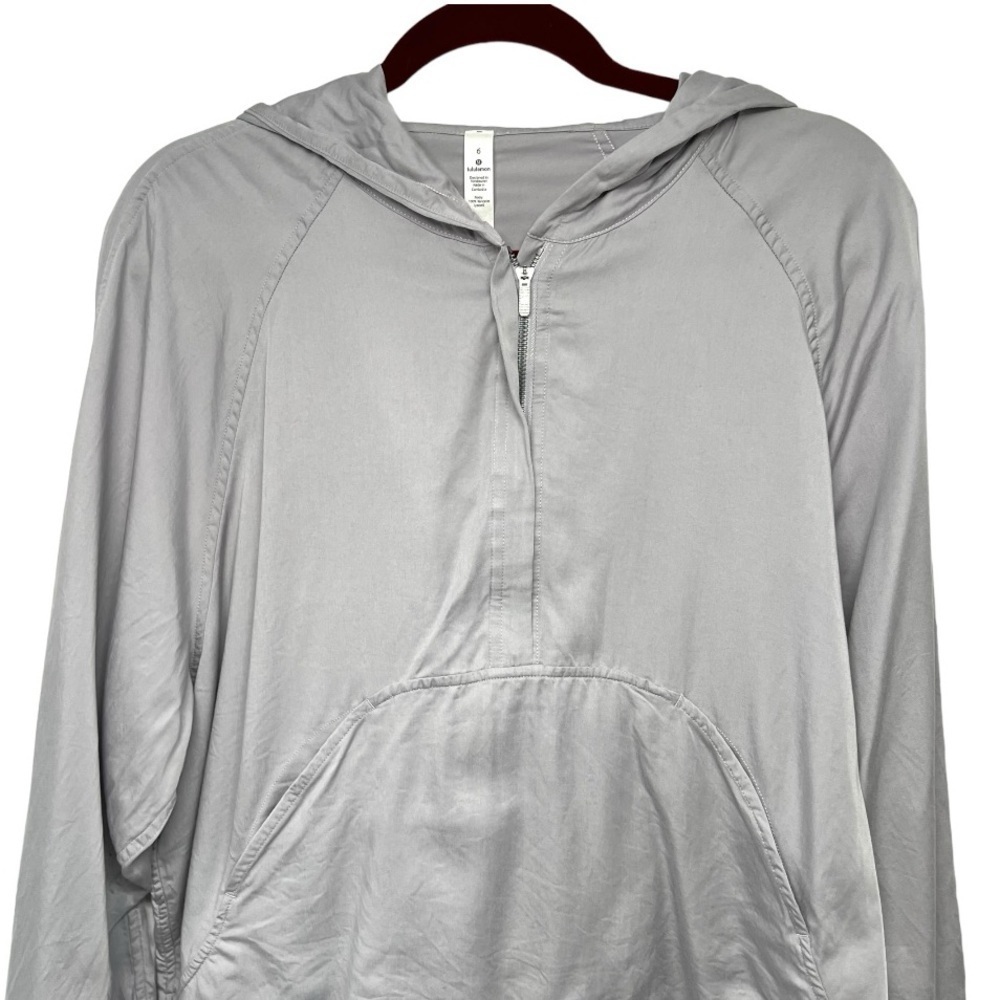 Lululemon City Stroll Stargaze Lavender Lightweight Tencel CasualHoodie Womens 6 - Picture 7 of 11